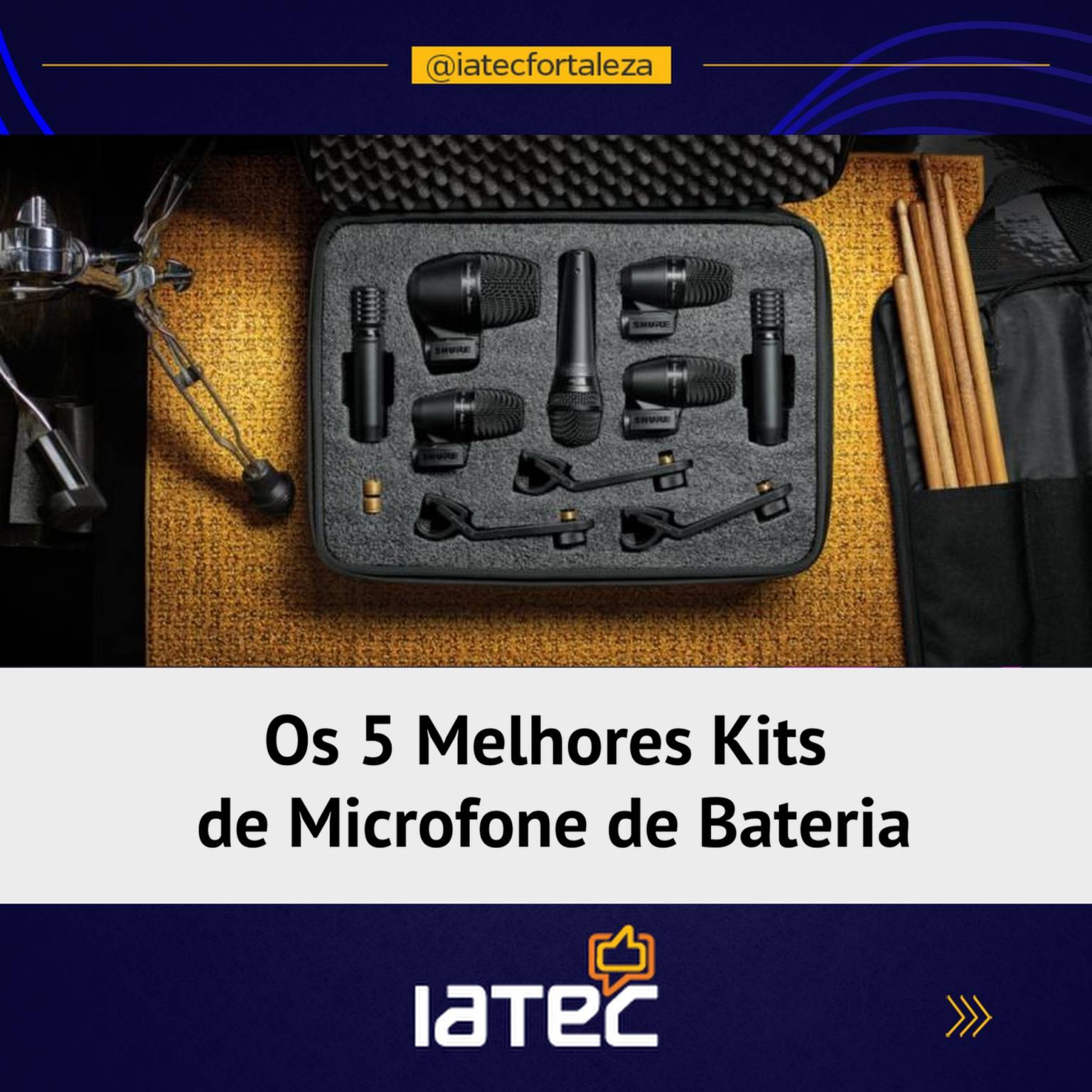 Os 5 Melhores Kits de Microfones de Bateria_10.1.1